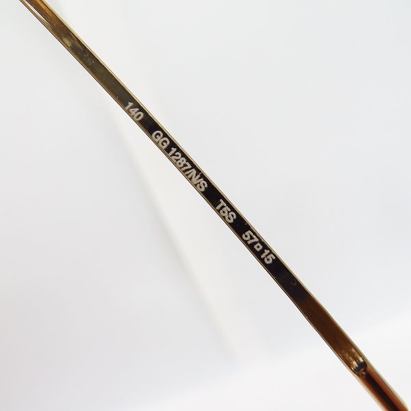 実際に弊社で買取させて頂いたGUCCI/グッチ サングラス ティアドロップ GG1287/N/S T5Sの画像 5枚目