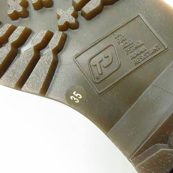 実際に弊社で買取させて頂いたMARNI/マルニ  カーフレザー ストラップ付エメルローファー/フラットシューズ 35の画像 5枚目