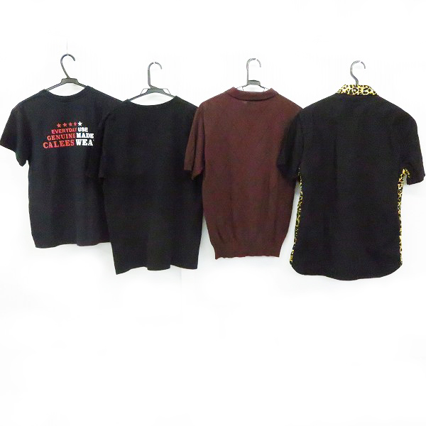 実際に弊社で買取させて頂いたCALEE/THE CRIMIE/キャリー/クライミー 半袖 Tシャツ/カットソー/シャツ 4点セットの画像 1枚目