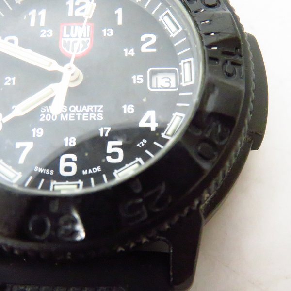 実際に弊社で買取させて頂いたLuminox/ルミノックス NAVY SEALS/ネイビーシールズ 3000/3900【動作未確認】 の画像 5枚目