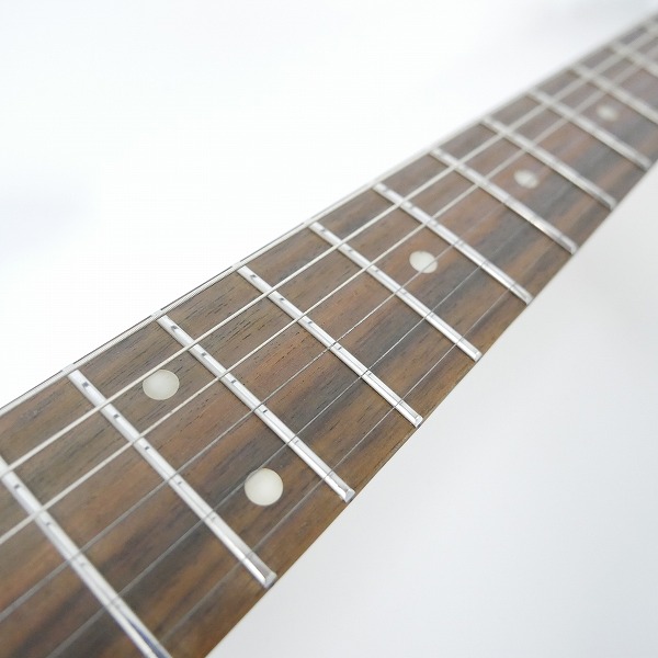 実際に弊社で買取させて頂いた★BUSKER'S/バスカーズ ストラトタイプ エレキギター ブラック ソフトケース付きの画像 3枚目