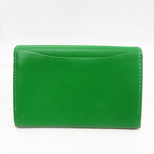 実際に弊社で買取させて頂いたBleu Bleuet/ブルーブルーエ レザーカードケース/パスケースの画像 1枚目