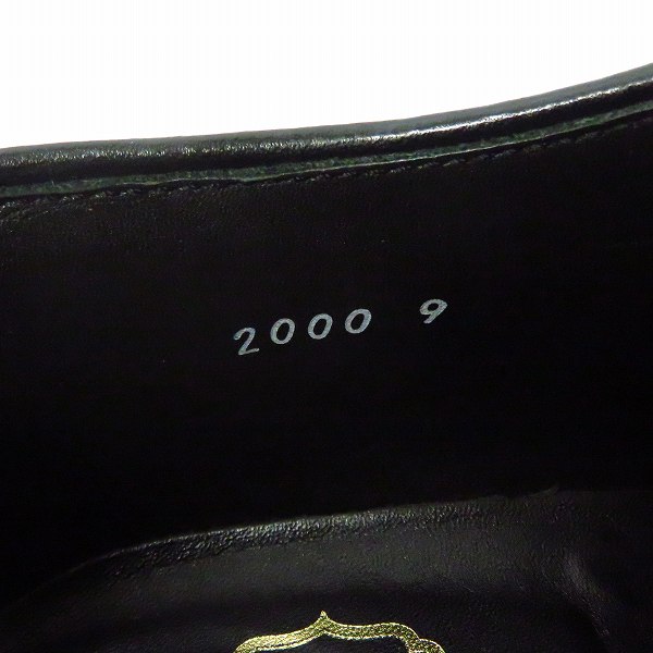 実際に弊社で買取させて頂いたDIET BUTCHER SLIM SKIN/ダイエットブッチャースリムスキン レザーシューズ 9の画像 5枚目