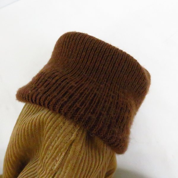 実際に弊社で買取させて頂いたSUGAR CANE/シュガーケーン コーデュロイ プリマロフト ショールカラー リブジャケット SC14297 Lの画像 7枚目