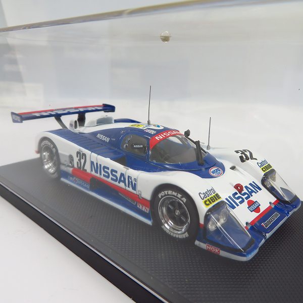 実際に弊社で買取させて頂いたEBBRO/エブロ 1/43スケール NISSAN/日産 R88C Le MAN's 1988 ミニカーの画像 2枚目