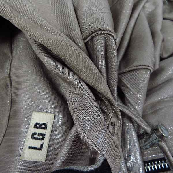 実際に弊社で買取させて頂いたLGB/ルグランブルー シャイニージップアップパーカーPARKA/M 05518PF/2の画像 6枚目