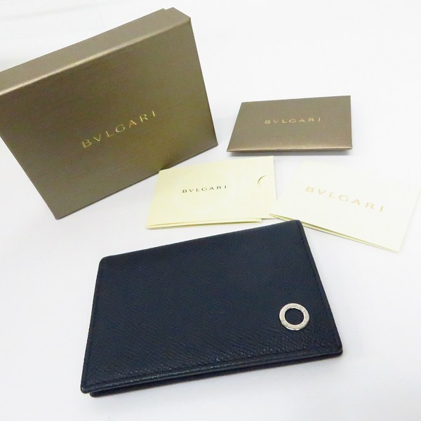実際に弊社で買取させて頂いたBVLGARI/ブルガリ レザー ブルガリブルガリ カードケース/名刺入れ の画像 7枚目