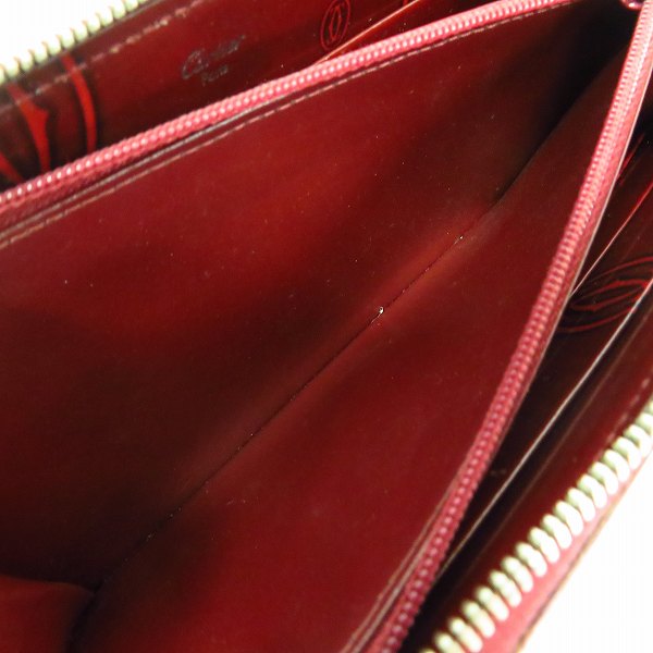 実際に弊社で買取させて頂いたCartier/カルティエ ハッピーバースデー ラウンドファスナー長財布  L3000721の画像 4枚目