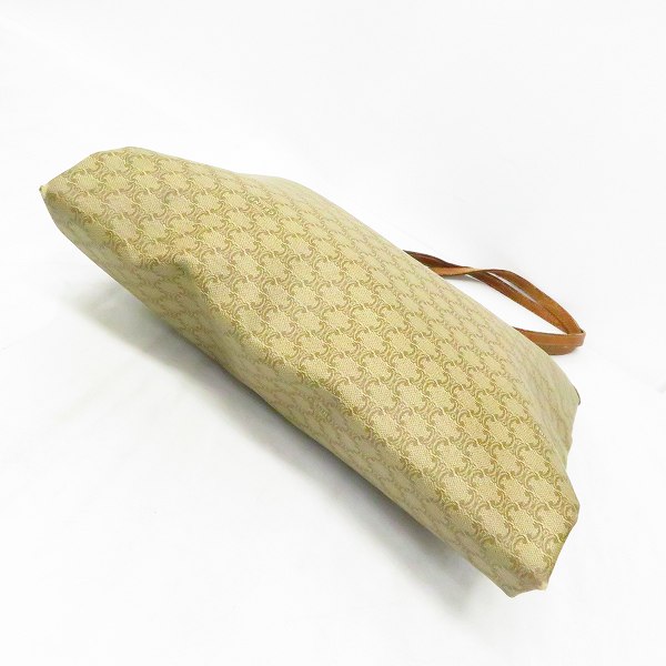 実際に弊社で買取させて頂いたCELINE/セリーヌ マカダム柄 オールド トートバッグの画像 2枚目