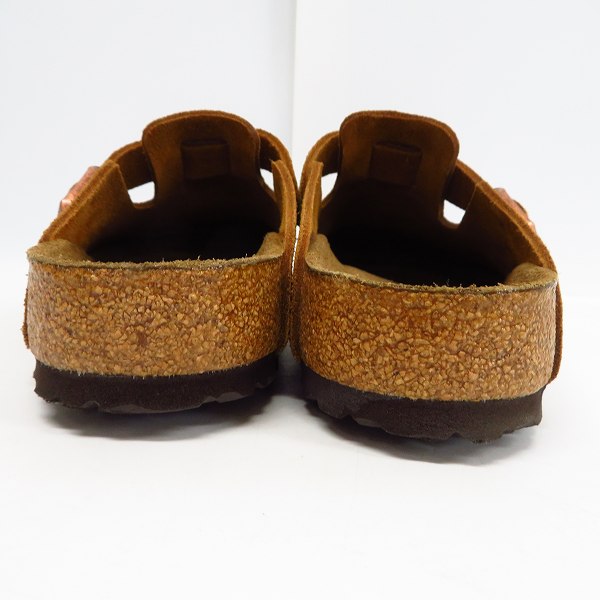 実際に弊社で買取させて頂いたBIRKENSTOCK/ビルケンシュトック BOSTON/ボストン スエードレザー サンダル 1009542/27.0の画像 1枚目