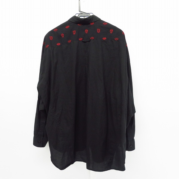 実際に弊社で買取させて頂いたDIET BUTCHER SLIM SKIN/ダイエットブッチャースリムスキン Lip  dolman sleeve shirt/ドルマンシャツの画像 1枚目