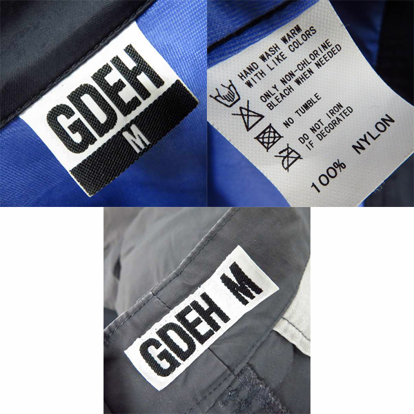 実際に弊社で買取させて頂いたGDEH/グッドイナフ GOOD ENOUGH ナイロンジャケット/パンツ セット/Mの画像 2枚目