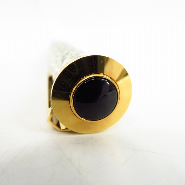 実際に弊社で買取させて頂いたCartier/カルティエ パンテール パンサー ボールペン ブラック×ゴールドの画像 2枚目