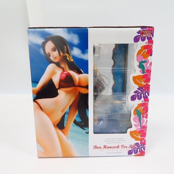 実際に弊社で買取させて頂いた【未開封】MEGAHOUSE/メガハウス P.O.P LIMITED EDITION/限定 ONE PIECE/ワンピース ボア ハンコック Ver.BB 1/8の画像 2枚目