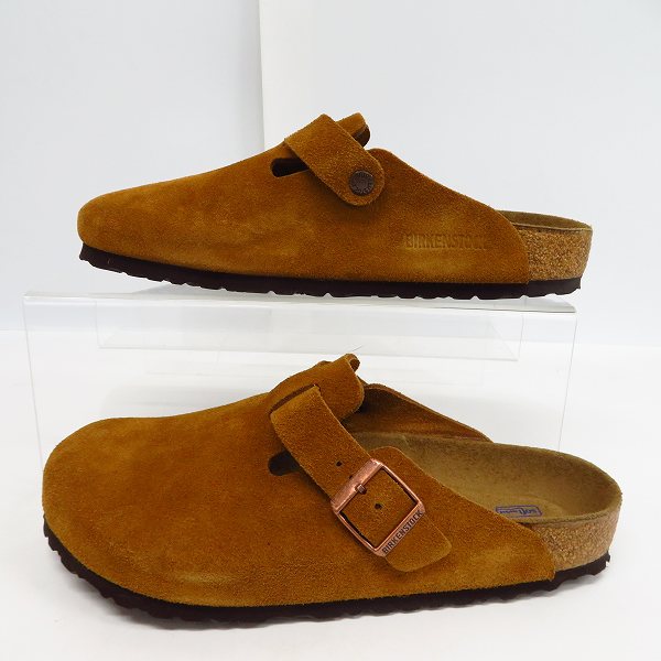 実際に弊社で買取させて頂いたBIRKENSTOCK/ビルケンシュトック BOSTON/ボストン スエードレザー サンダル 1009542/27.0の画像 3枚目