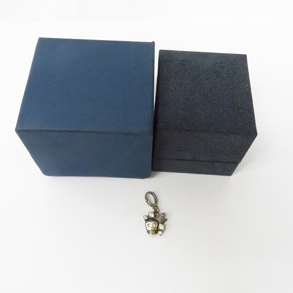 実際に弊社で買取させて頂いたLOREE RODKIN/ローリーロドキン love&hate/ラブアンドヘイト スカルクラウンペンダントの画像 5枚目