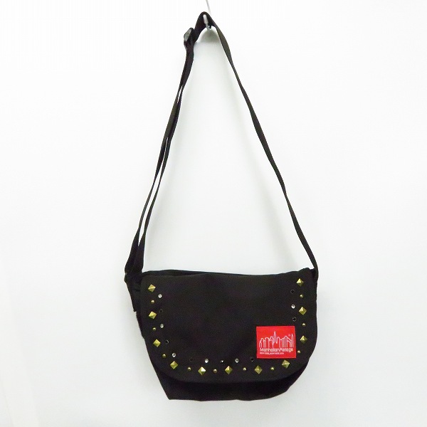 実際に弊社で買取させて頂いたManhattan Portage/マンハッタンポーテージ メッセンジャーバッグ スタッズ