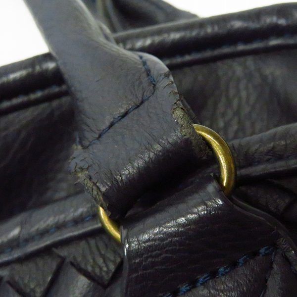 実際に弊社で買取させて頂いたBEAMS LIGHTS/ビームスライツ 編み込み トートバッグの画像 7枚目