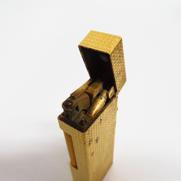 実際に弊社で買取させて頂いたdunhill/ダンヒル スリム ローラー ガスライター ゴールドの画像 4枚目