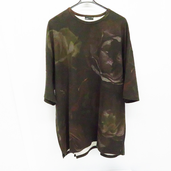 実際に弊社で買取させて頂いたLAD MUSICIAN/ラッドミュージシャン SUPER BIG T-SHIRT/スーパービッグTシャツ ボルドー系/2117-720