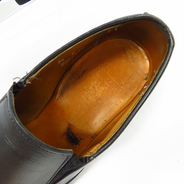 実際に弊社で買取させて頂いたAllen Edmonds/アレンエドモンズ レザー シューズ/スリッポン ブラック 8.5Dの画像 4枚目