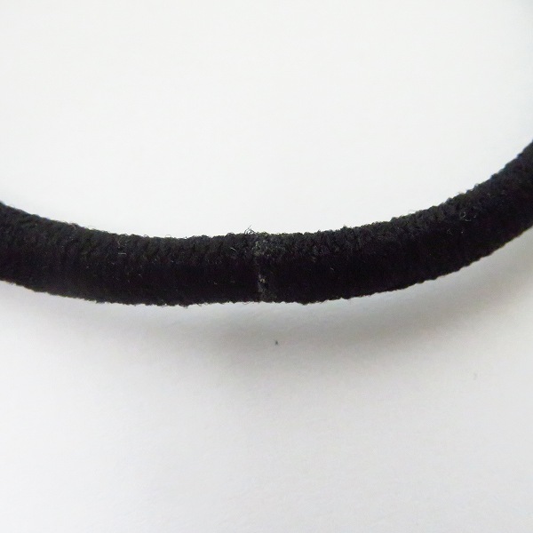 実際に弊社で買取させて頂いたBACKLASH/バックラッシュ The Line シルバー 925 ヘアーゴム/シューコード アクセ T-194の画像 4枚目