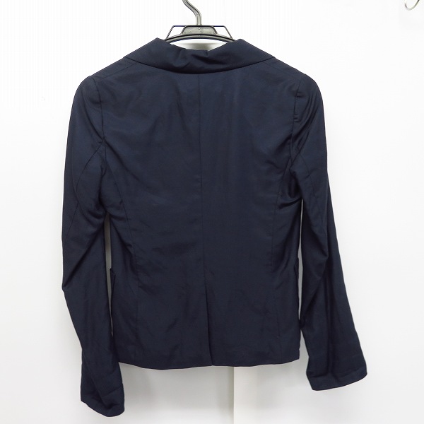 実際に弊社で買取させて頂いたBLUE BLUE/ブルーブルー ARIGATO シルク混 2B　くるみボタンジャケット/1の画像 1枚目