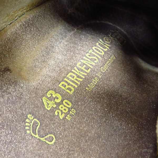 実際に弊社で買取させて頂いたBIRKENSTOCK/ビルケンシュトック BOSTON/ボストン スエードレザー サンダル 060461/28の画像 5枚目