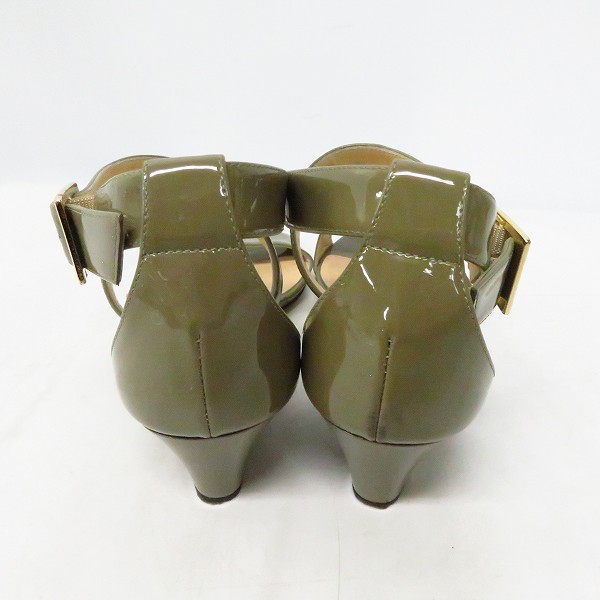 実際に弊社で買取させて頂いたJIMMY CHOO/ジミーチュウ エナメル ストラップサンダル/36の画像 1枚目