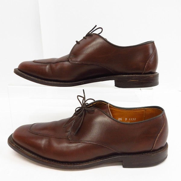 実際に弊社で買取させて頂いたAllen Edmonds/アレンエドモンズ レースアップ レザーシューズ 8.5Dの画像 3枚目