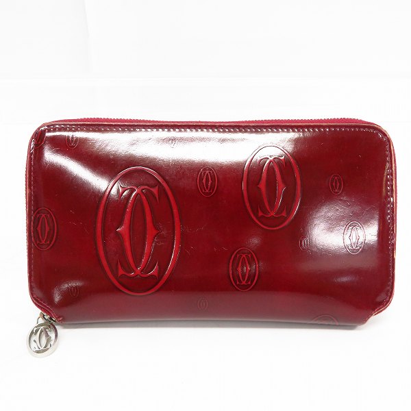 実際に弊社で買取させて頂いたCartier/カルティエ ハッピーバースデー ラウンドファスナー長財布  L3000721の画像 1枚目