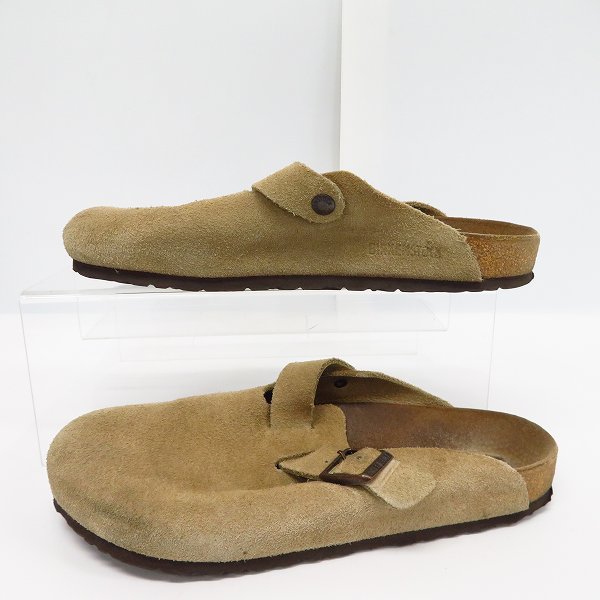 実際に弊社で買取させて頂いたBIRKENSTOCK/ビルケンシュトック BOSTON/ボストン スエードレザー サンダル 060461/28の画像 3枚目