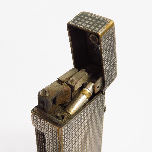 実際に弊社で買取させて頂いたdunhill/ダンヒル スリム ローラー ガスライター シルバーの画像 4枚目