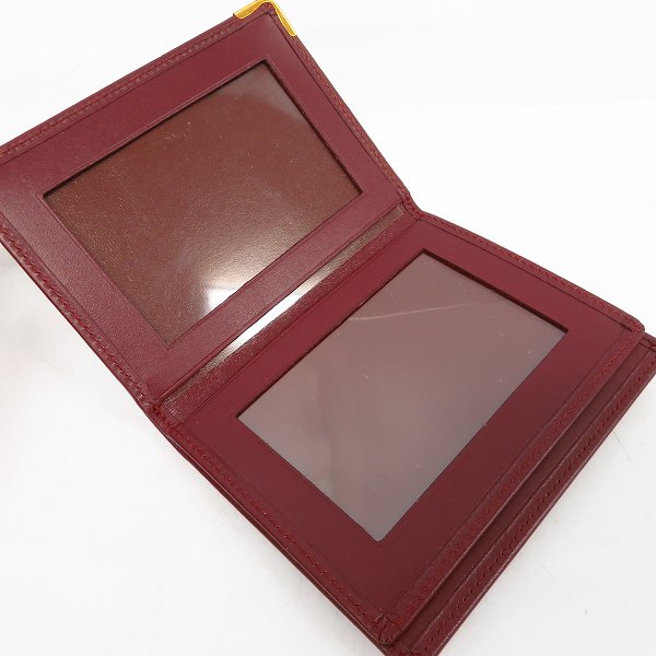 実際に弊社で買取させて頂いたCartier/カルティエ マストライン レザーカードケース/パスケースの画像 3枚目