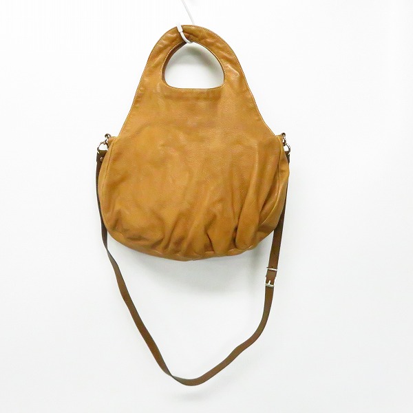 実際に弊社で買取させて頂いたMARNI/マルニ summer Edition 2010 ゴートスキン スタッズ 2Way ショルダー/ハンドバッグの画像 1枚目