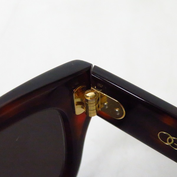 実際に弊社で買取させて頂いたOLIVER GOLDSMITH/オリバーゴールドスミス CONSUL-s サングラスの画像 5枚目