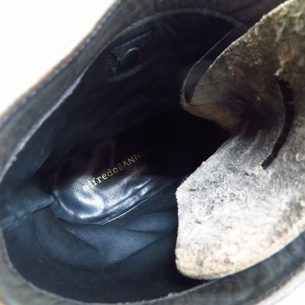 実際に弊社で買取させて頂いたalfredoBANNISTER/アルフレッドバニスター レースアップブーツ/42の画像 4枚目