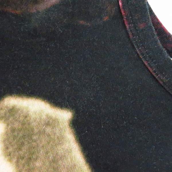 実際に弊社で買取させて頂いたLAD MUSICIAN/ラッドミュージシャン SUPER BIG T-SHIRT/フラワープリント スーパービッグTシャツ レッド系/2117-720の画像 5枚目