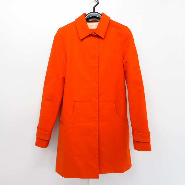 実際に弊社で買取させて頂いたLACOSTE/ラコステ ステンカラーコート BF9458/36