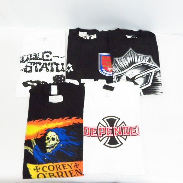 実際に弊社で買取させて頂いた【おまとめ/10点↑】サンタクルーズ/インディペンデント/DTA POSSE等 プリント 半袖 Tシャツ Mの画像 1枚目