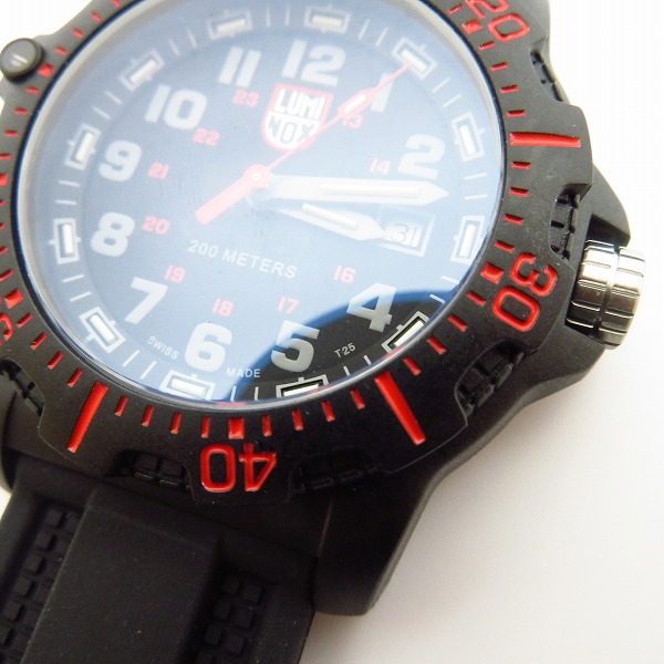 実際に弊社で買取させて頂いたLUMINOX ルミノックス ブラック オプス カーボン Ref.8895の画像 4枚目