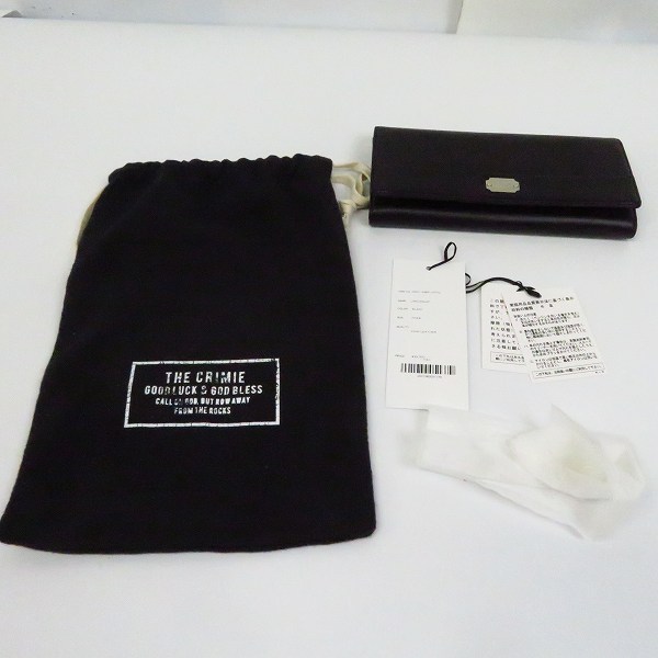 実際に弊社で買取させて頂いたTHE CRIMIE/クライミー LONG WALLET "THE" SERIES COLLECTION 長財布 CRA1-WB01-WT02の画像 7枚目