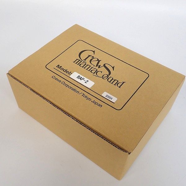 実際に弊社で買取させて頂いたCrews Maniac Sound/クルーズマニアックサウンド BAP-2 Bass Foot Preamp ベース用プリアンプ 外箱付の画像 9枚目