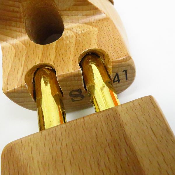 実際に弊社で買取させて頂いた浅草鞆ゑ/アサクサトモエ ストレートチップビジネスシューズ TE103/26 シューツリー付きの画像 7枚目