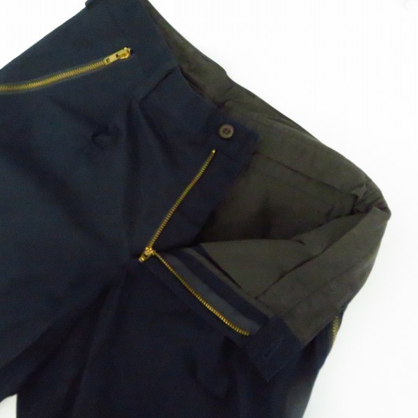 実際に弊社で買取させて頂いたkolor/カラー 18SS コットンツイルジップ1Pテーパードパンツ 18SCM-P20111/2の画像 2枚目