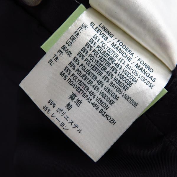 実際に弊社で買取させて頂いたDIESEL BLACK GOLD/ディーゼルブラックゴールド カウレザー ダブルライダース/44の画像 3枚目