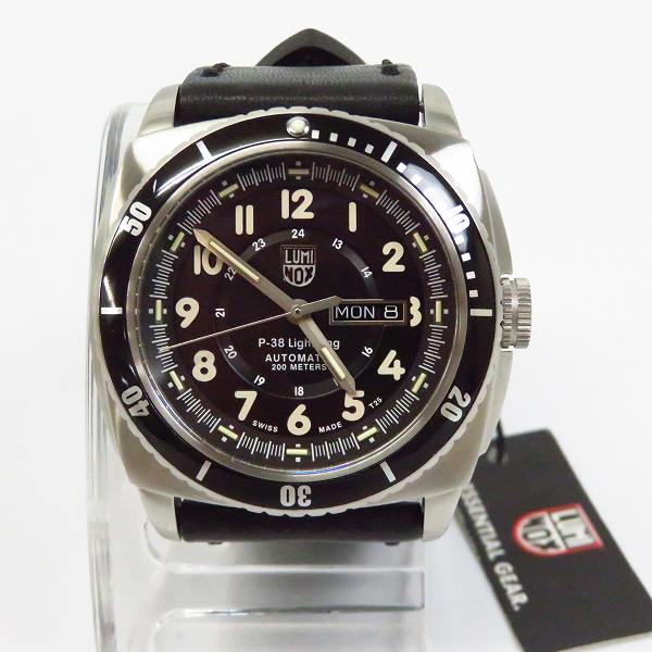 実際に弊社で買取させて頂いたLUMINOX/ルミノックス P-38 LIGHTNING/ライトニング オートマチック/自動巻き ウォッチ/腕時計 Ref.9401