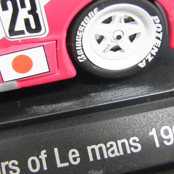 実際に弊社で買取させて頂いたEBBRO/エブロ 1/43スケール TAISN PORSCHE/タイサン ポルシェ 911 CLARION/クラリオン #93 #23 ミニカー 2点セットの画像 6枚目