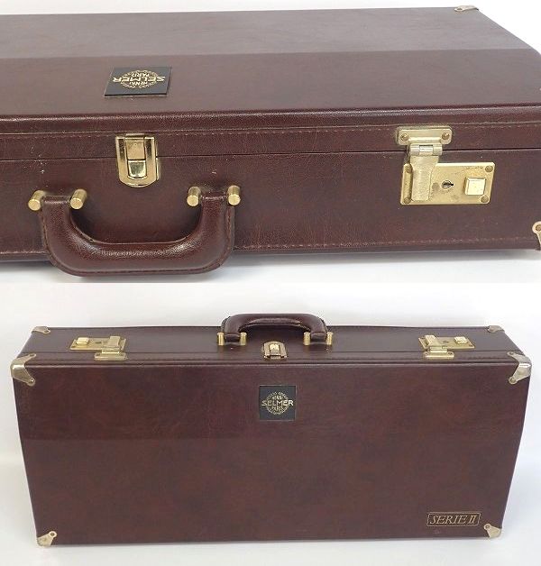 実際に弊社で買取させて頂いた★SELMER/セルマー アルトサックス SA80/Super Action 80 SERIE Ⅱ/シリーズ2 彫刻有り 55万台 ハードケース付の画像 9枚目