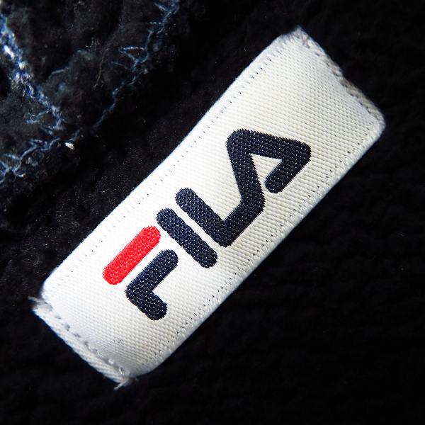 実際に弊社で買取させて頂いたFILA/フィラ 中綿×フリース ジップアップブルゾン LLの画像 2枚目
